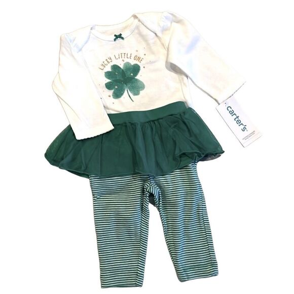 Baby Girls St. Patrick’s Day Outfit, NWT - Picture 1 of 3